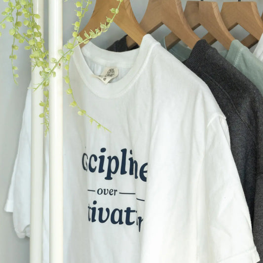 Discipline Over Motivation T Shirt Kelly Yager