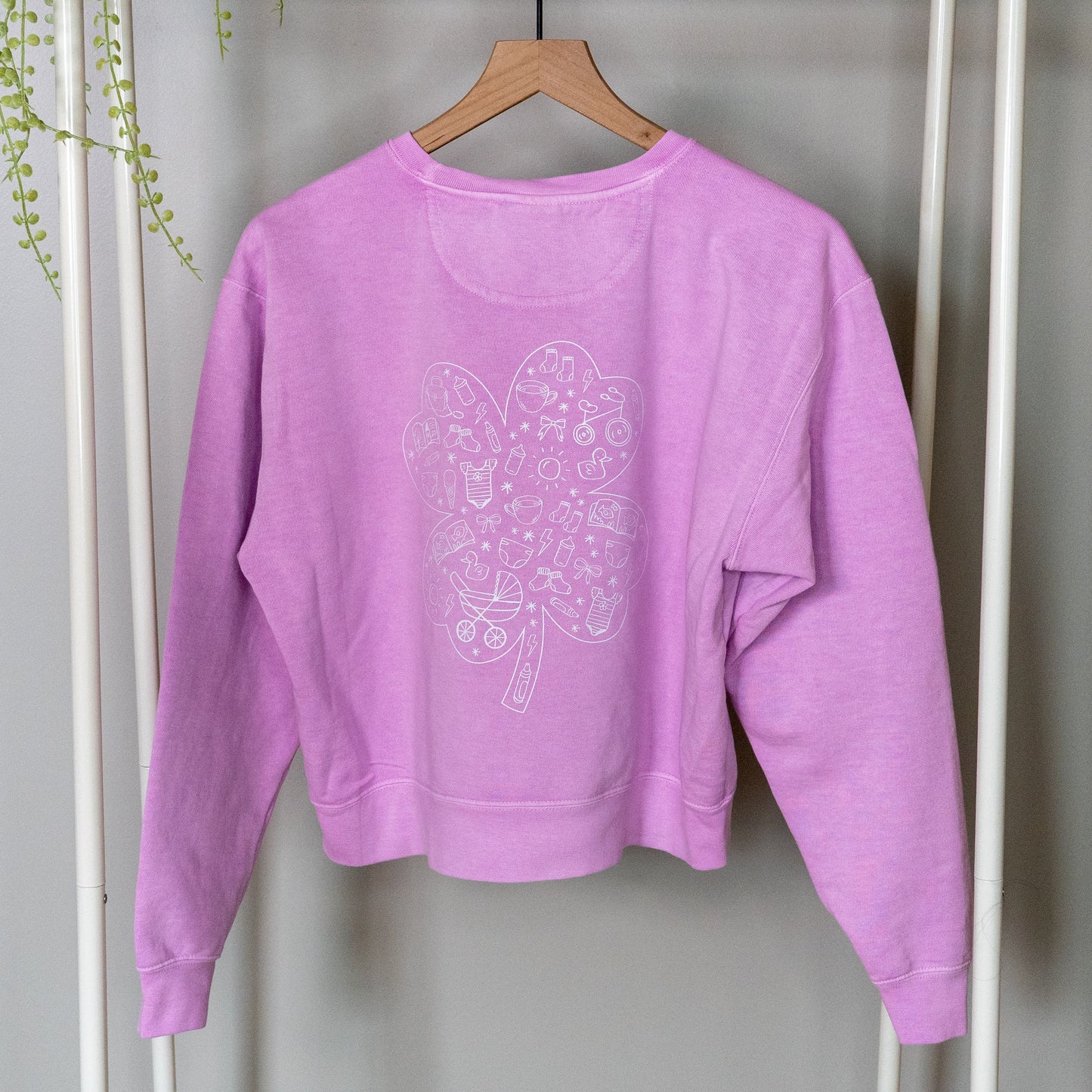Lucky to be mommin’ Crewneck