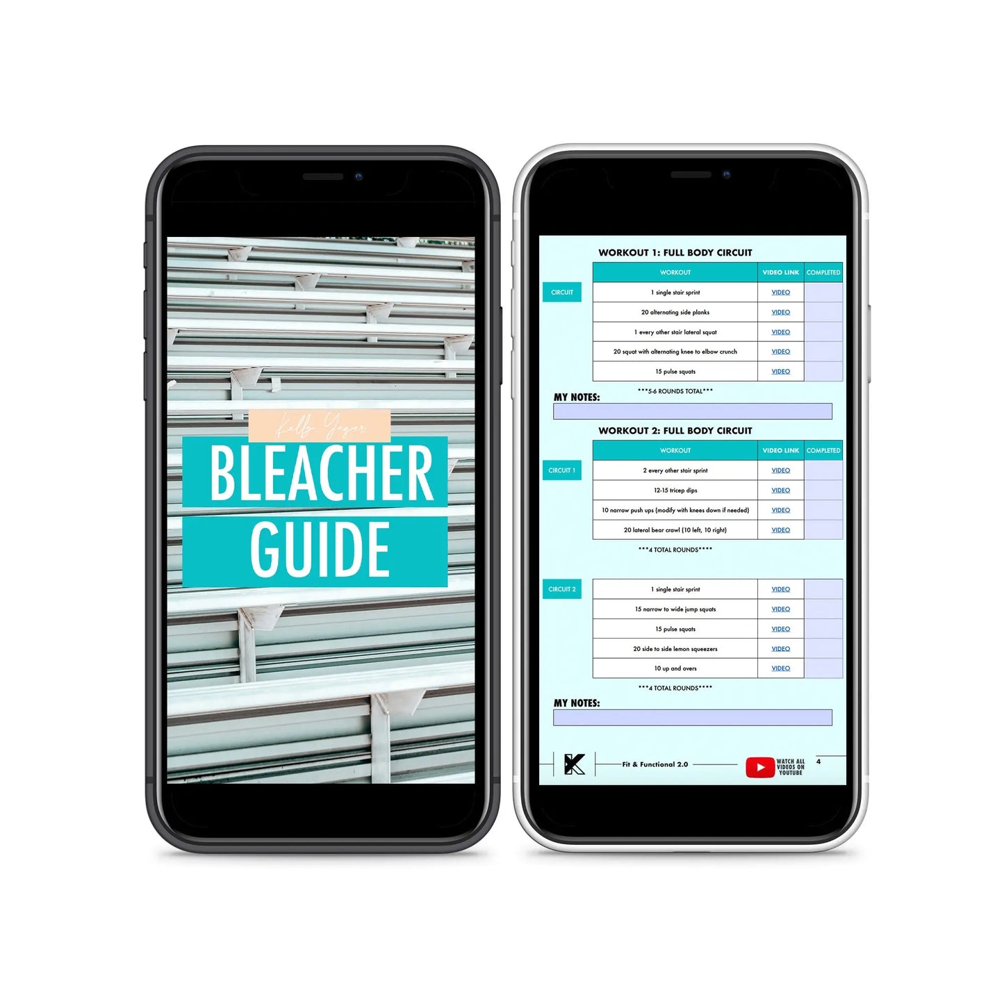 Bleacher Guide Kelly Yager