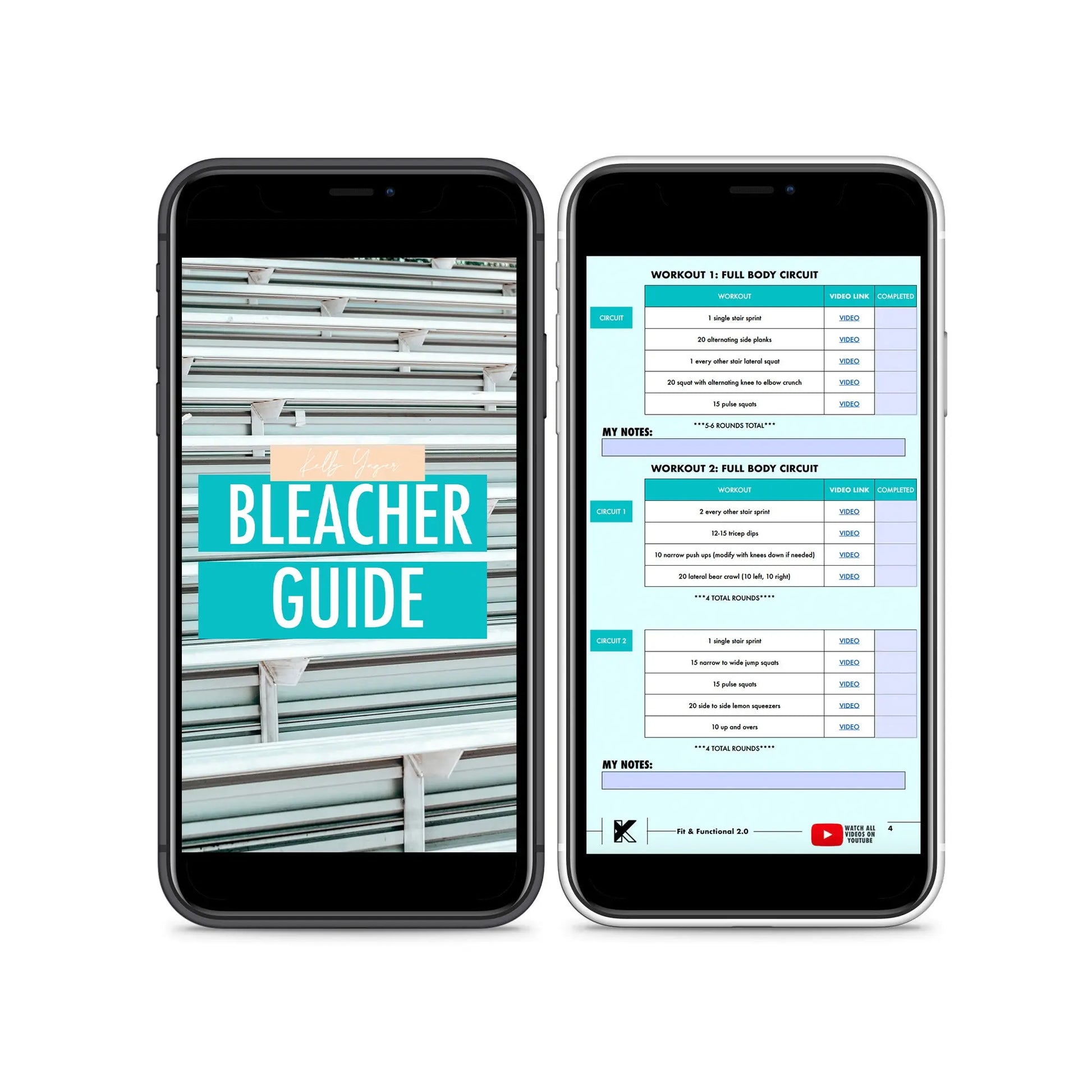 Bleacher Guide Kelly Yager