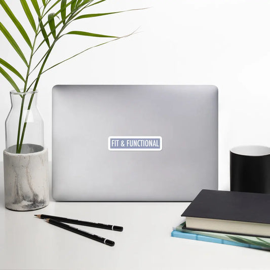 Bubble-free stickers - FIT & FUNCTIONAL - Pigeon Blue Kelly Yager